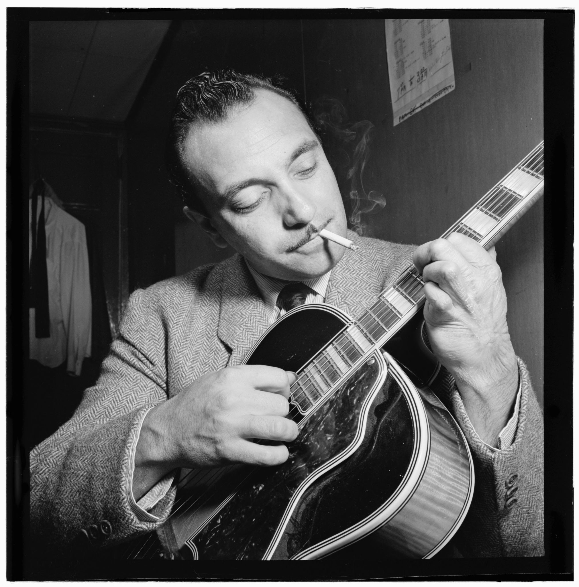 Portrait of Django Reinhardt, 1946